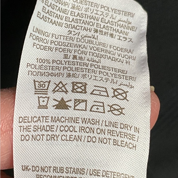 Boden Margie Ottoman Black Long Sleeve Belted Dress - Picture 12 of 13